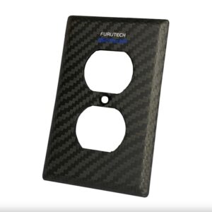 Furutech 106-D NCF PLUS non-magnetic nano-crystal Carbon-Fiber Outlet Cover