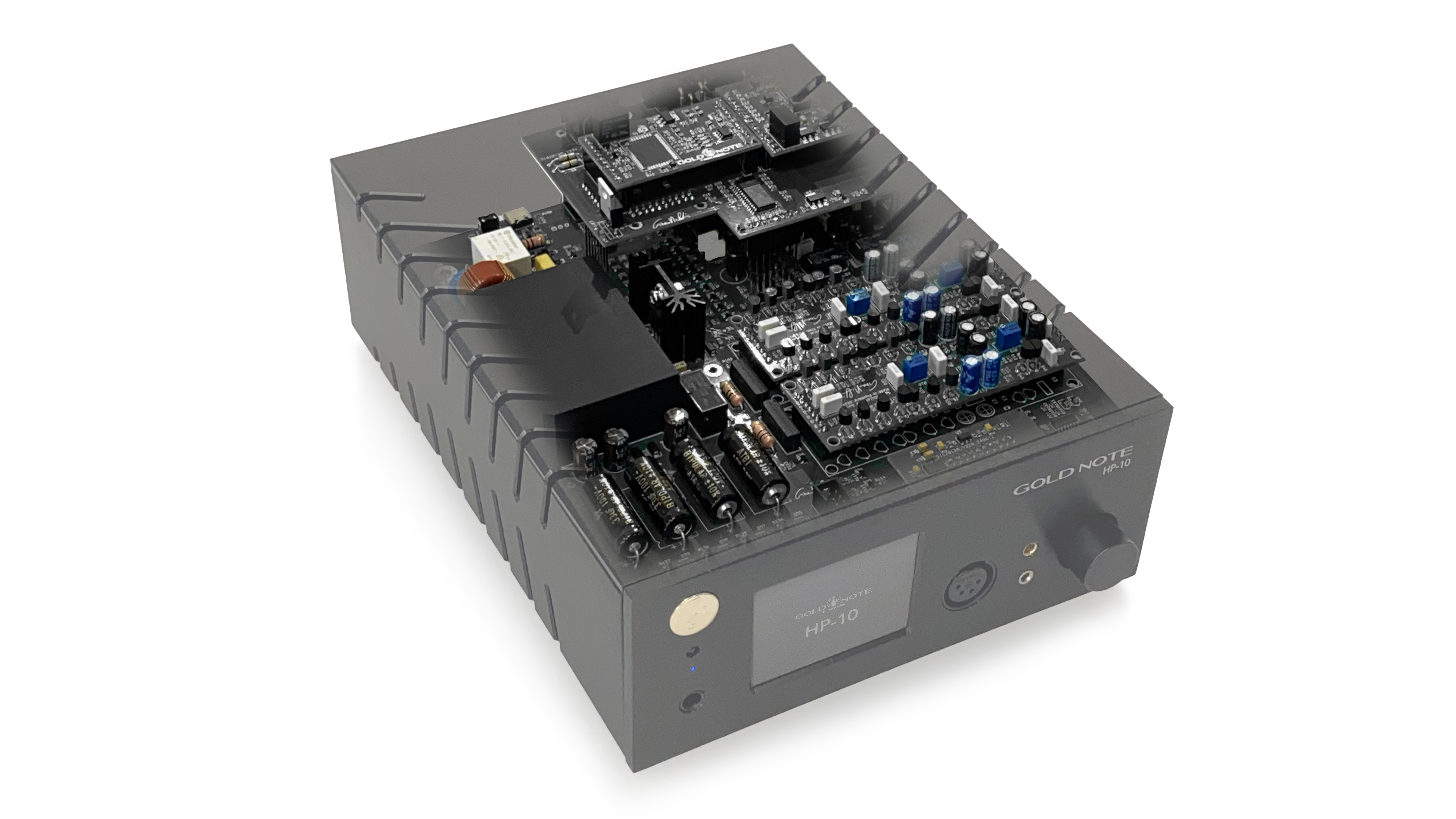 Gold Note HP-10 Headphone Amplifier (Gold) - Image 3