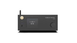 Gold Note IS-10 All-In-One Streaming Integrated Amp/Headphone Amp/DAC (Black)