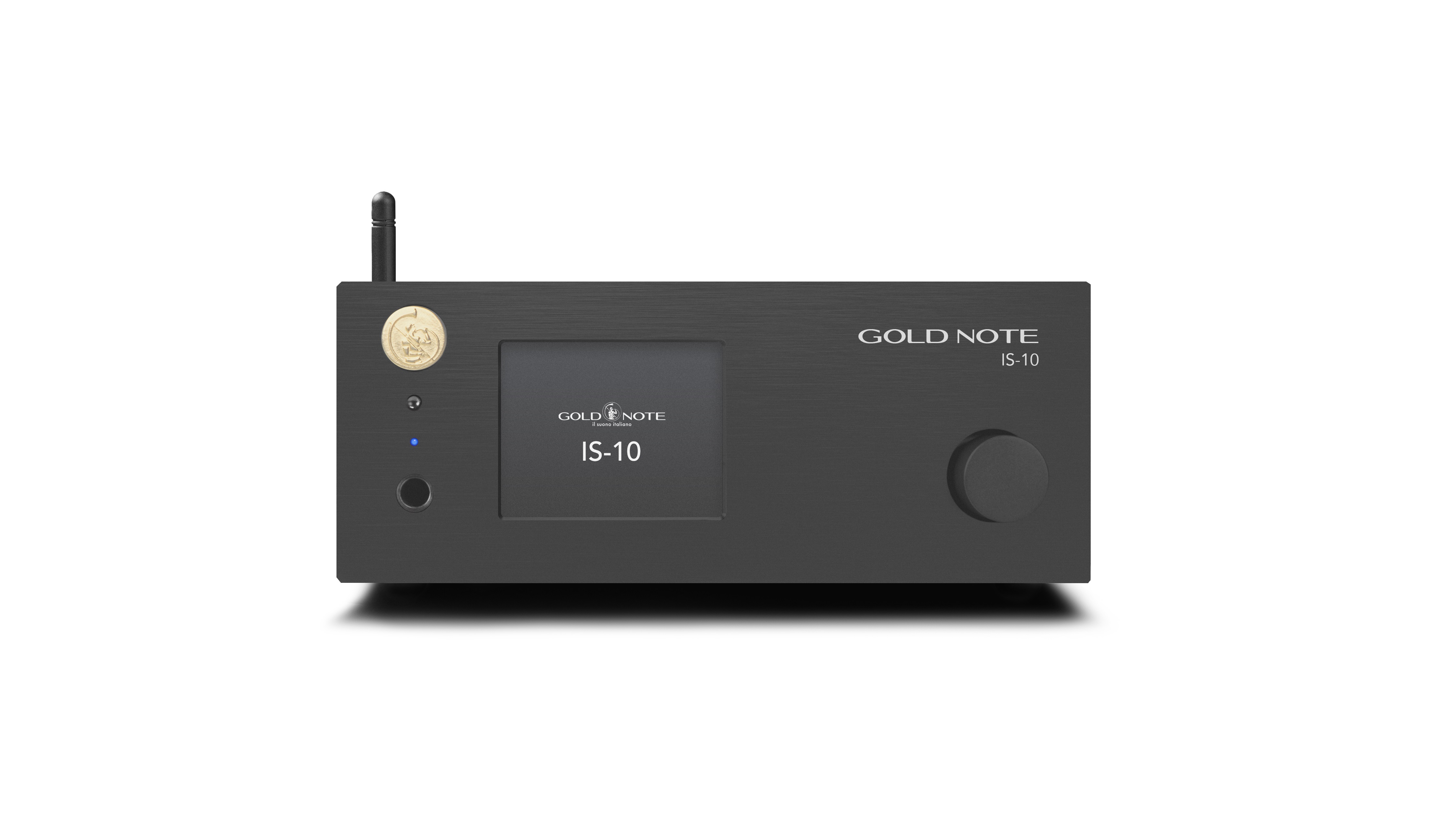 Gold Note IS-10 All-In-One Streaming Integrated Amp/Headphone Amp/DAC (Black)