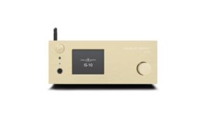 Gold Note IS-10 All-In-One Streaming Integrated Amp/Headphone Amp/DAC (Gold)