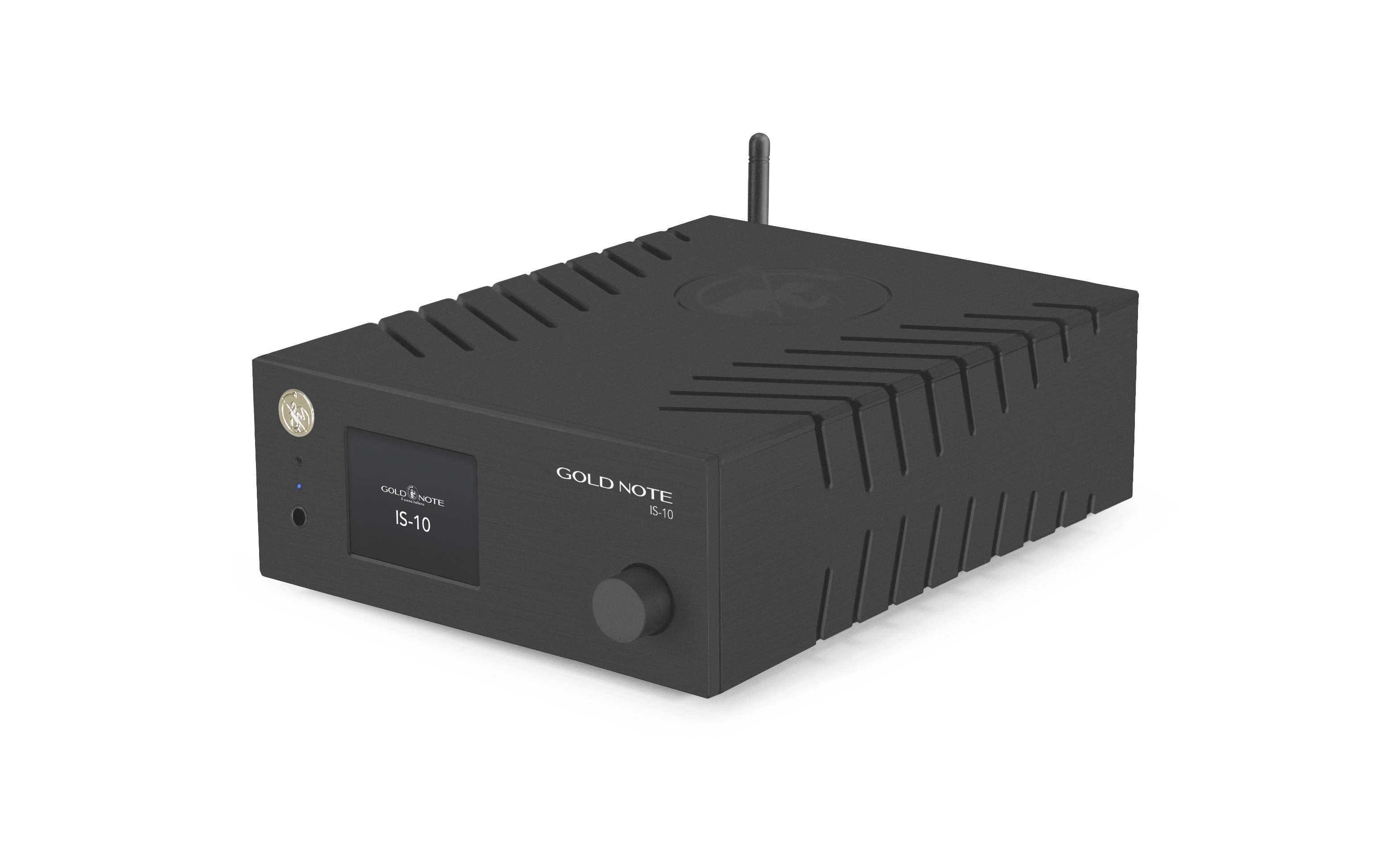 Gold Note IS-10 All-In-One Streaming Integrated Amp/Headphone Amp/DAC (Black) - Image 2
