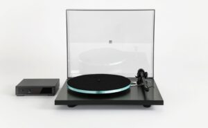 Rega Planar 3 RS Edition (Rega Special) Turntable with Nd5 Cartridge and Neo PSU MK2 (Dark Metallic Brushed Aluminum)