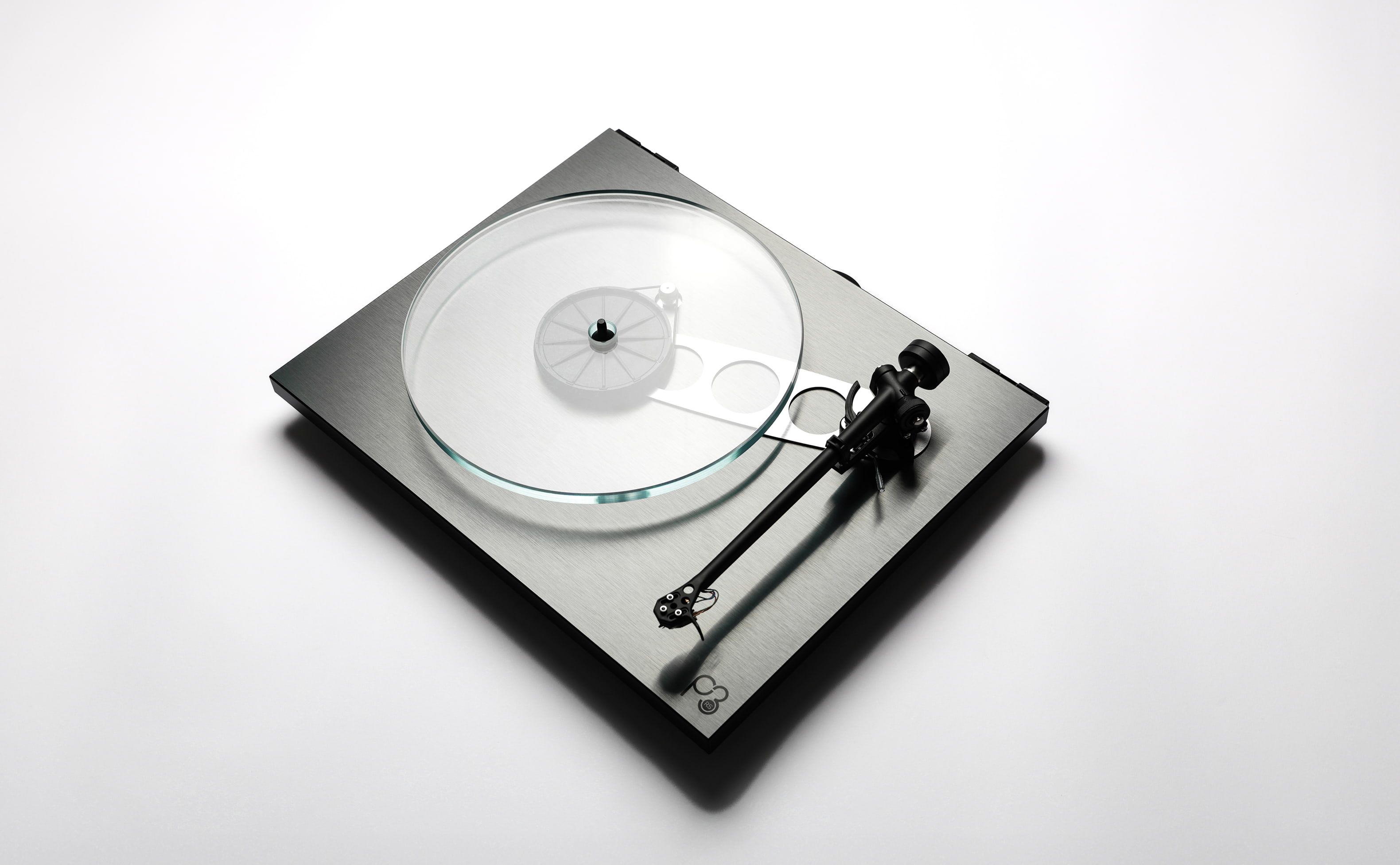 Rega Planar 3 RS Edition (Rega Special) Turntable with Nd5 Cartridge and Neo PSU MK2 (Dark Metallic Brushed Aluminum) - Image 3