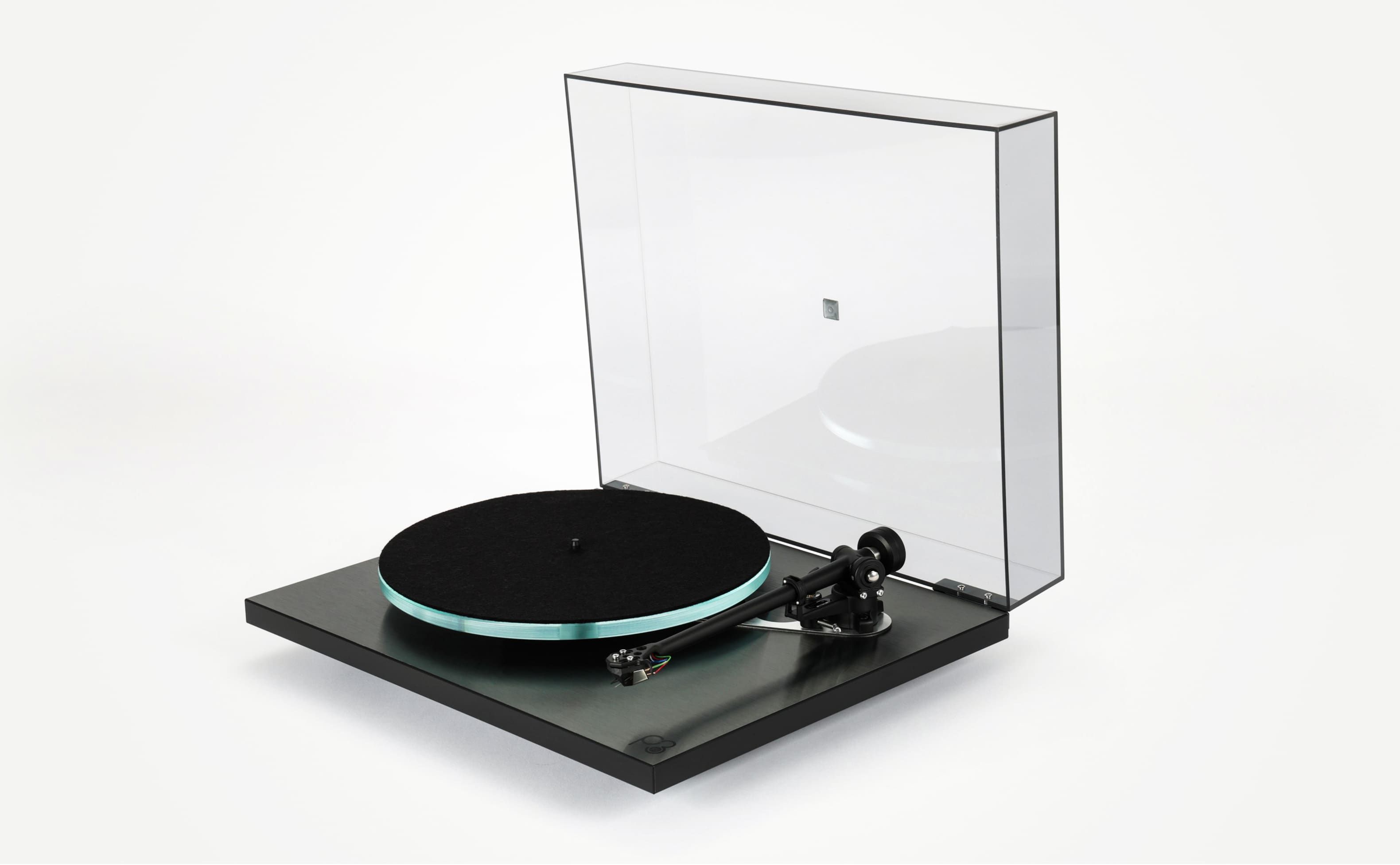 Rega Planar 3 RS Edition (Rega Special) Turntable with Nd5 Cartridge and Neo PSU MK2 (Dark Metallic Brushed Aluminum) - Image 2