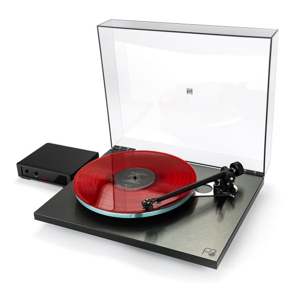 Rega Planar 3 RS Edition (Rega Special) Turntable with Nd5 Cartridge and Neo PSU MK2 (Dark Metallic Brushed Aluminum) - Image 5