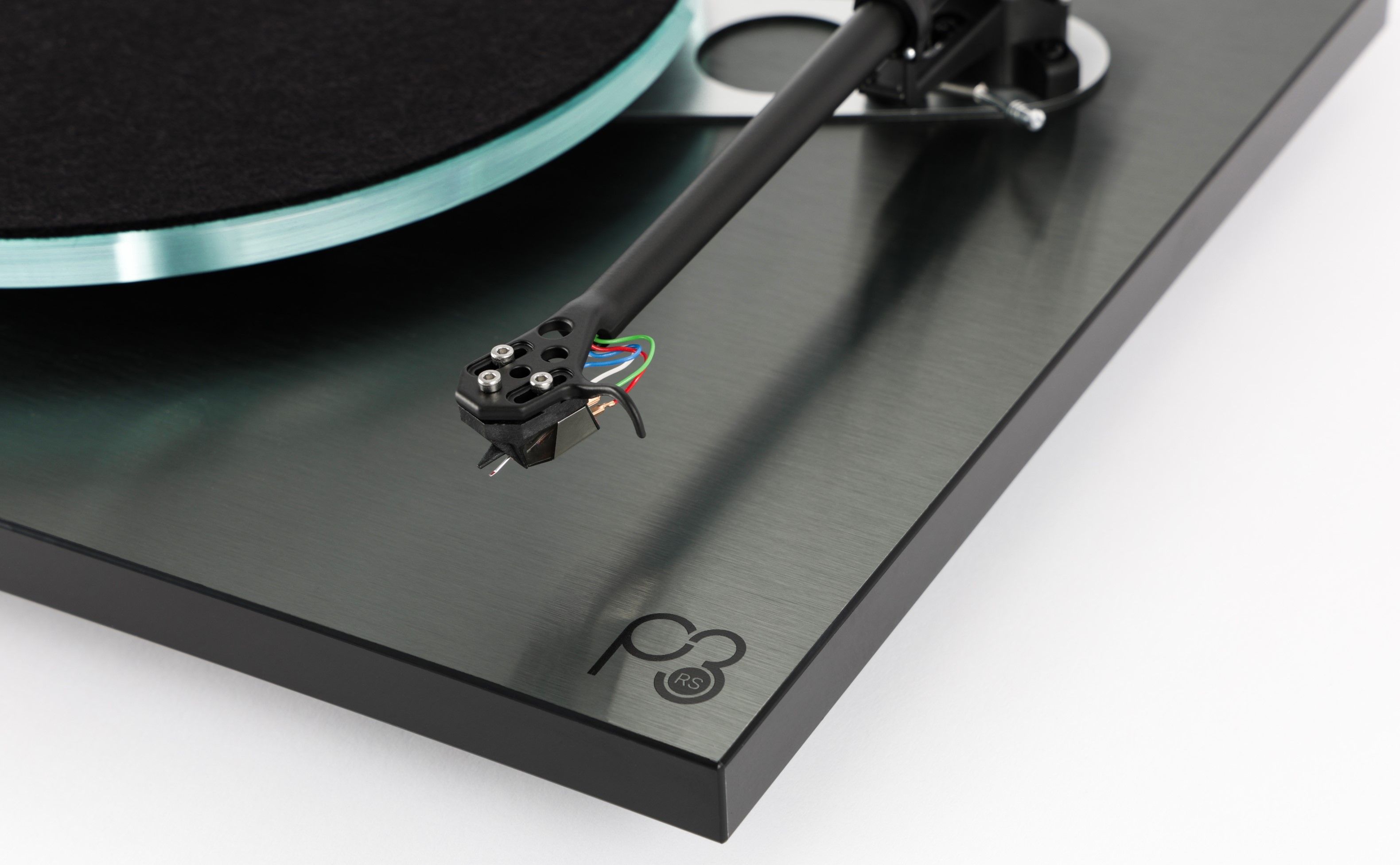 Rega Planar 3 RS Edition (Rega Special) Turntable with Nd5 Cartridge and Neo PSU MK2 (Dark Metallic Brushed Aluminum) - Image 7