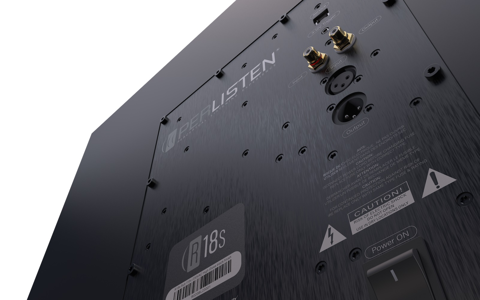 Perlisten Audio R18s R-Series THX Dominus 18" Sealed Subwoofer - Image 11