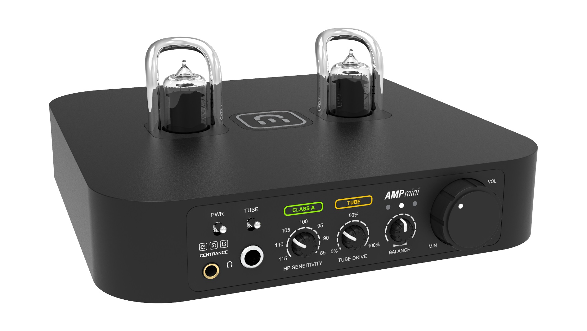 CEntrance Amp mini Class A Desktop Headphone Amplifier (Black)
