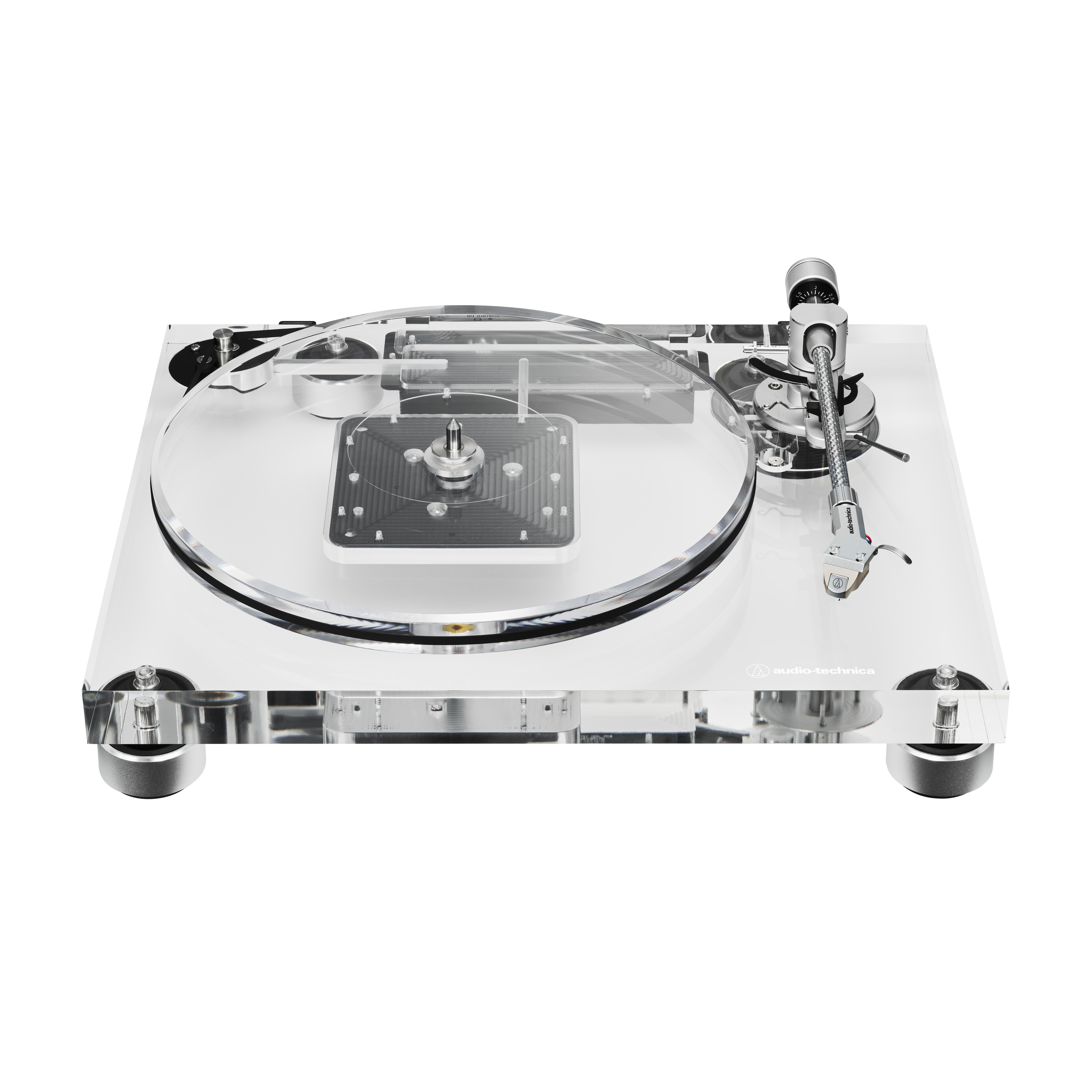Audio-Technica AT-LPA2 Acrylic Turntable with AT-OC9XEN MC Cartridge - Image 3