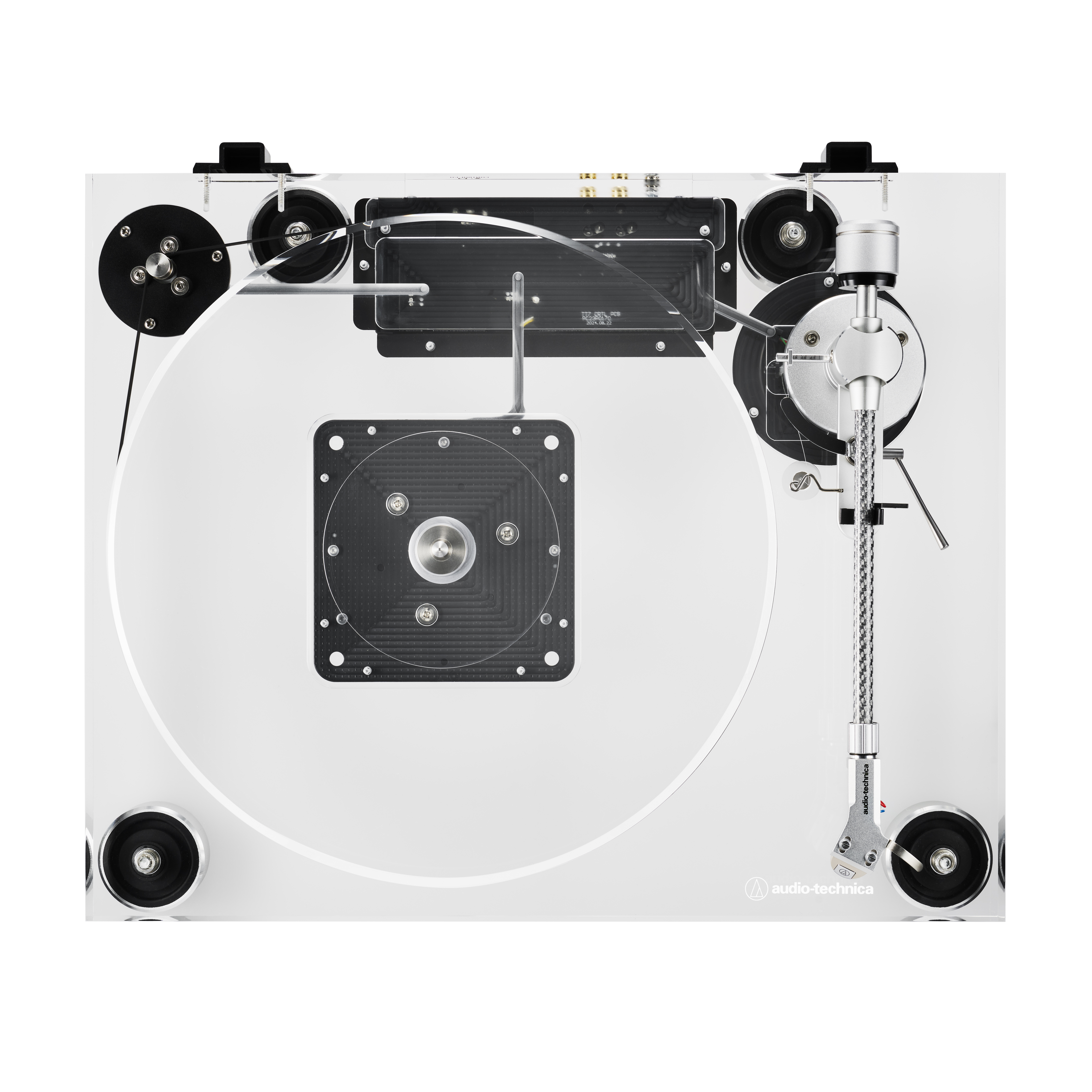 Audio-Technica AT-LPA2 Acrylic Turntable with AT-OC9XEN MC Cartridge - Image 4