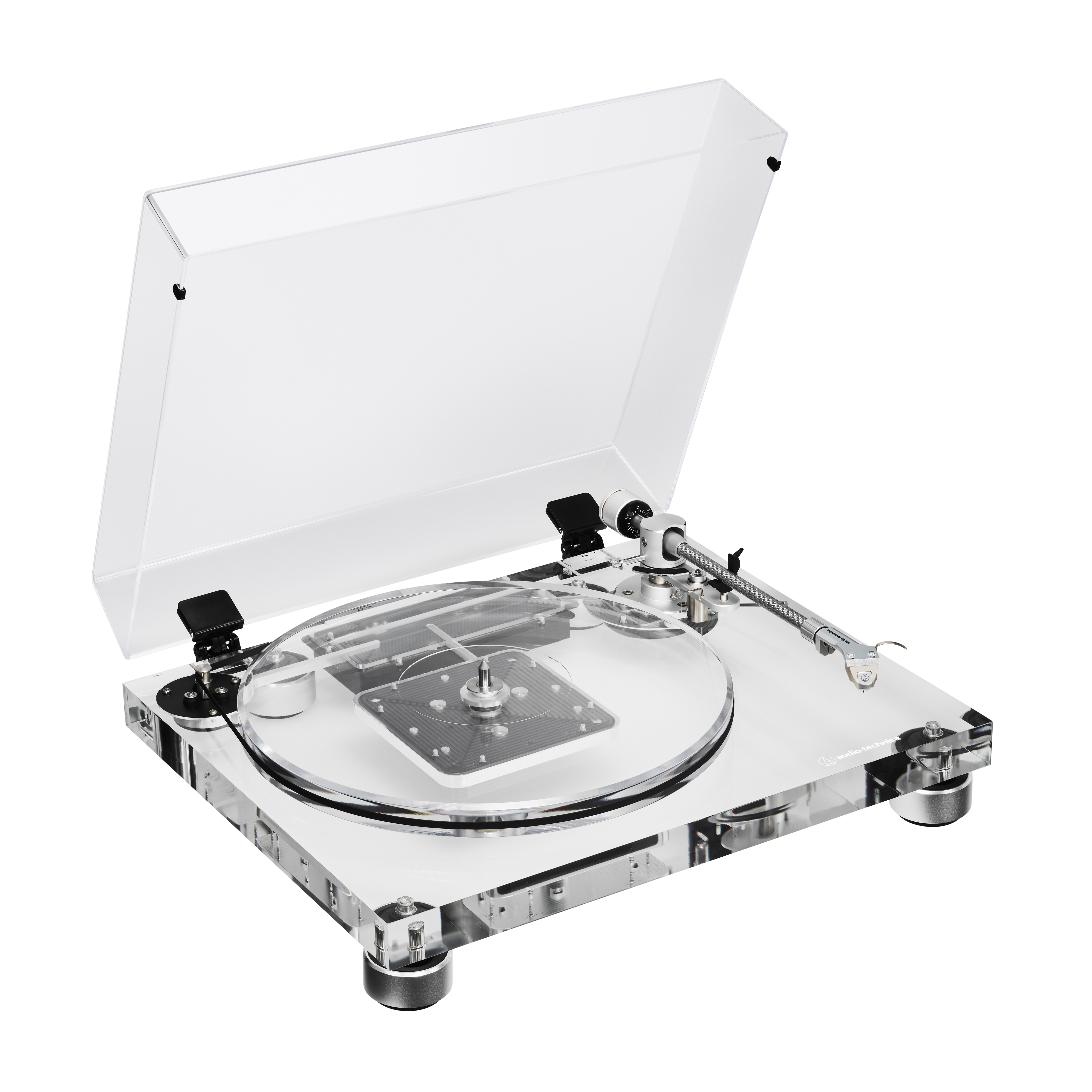 Audio-Technica AT-LPA2 Acrylic Turntable with AT-OC9XEN MC Cartridge - Image 5