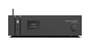Gold Note DS-1000 EVO Streaming DAC/Headphone Amp/Preamp (Black)