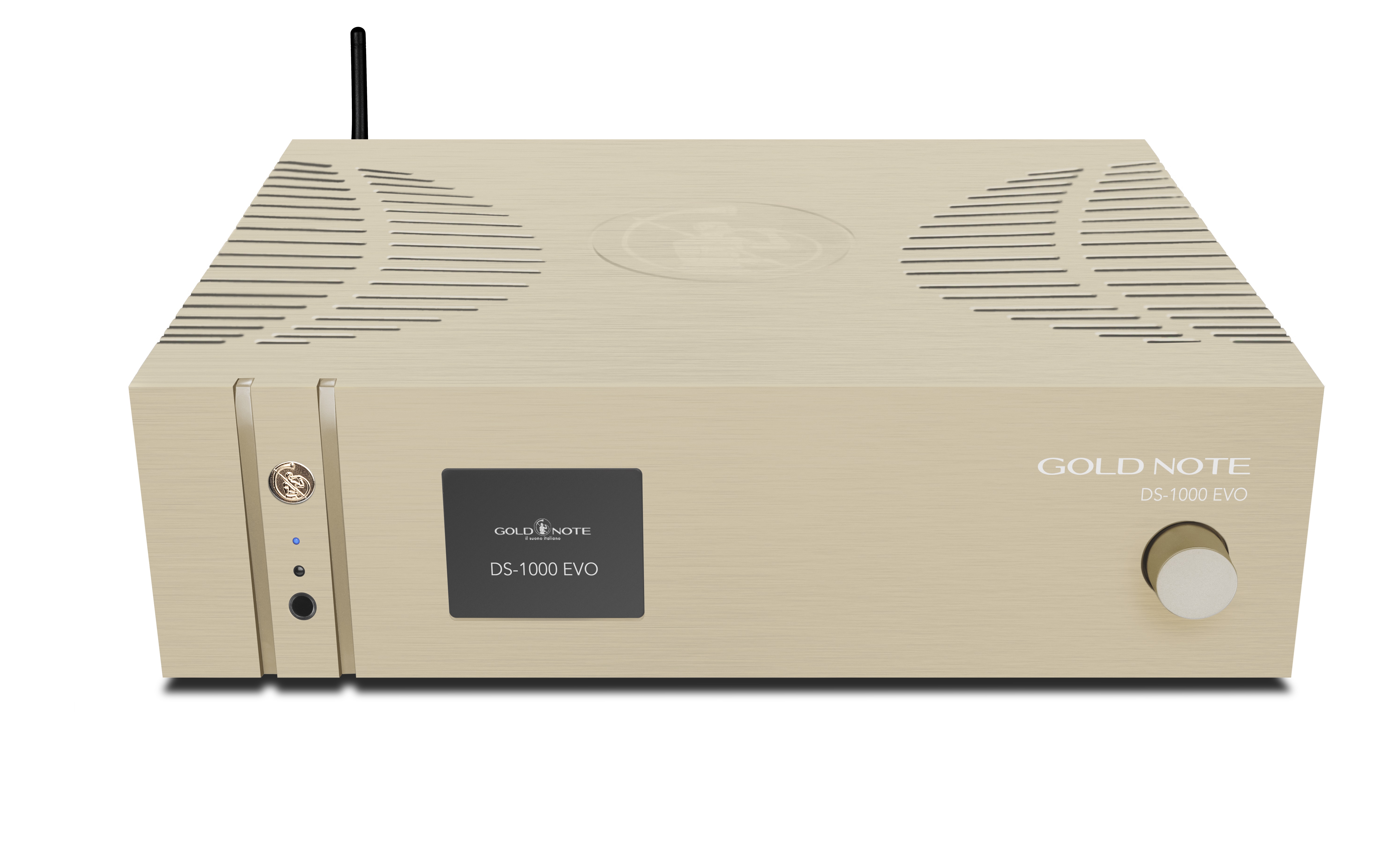 Gold Note DS-1000 EVO Streaming DAC/Headphone Amp/Preamp (Gold) - Image 3