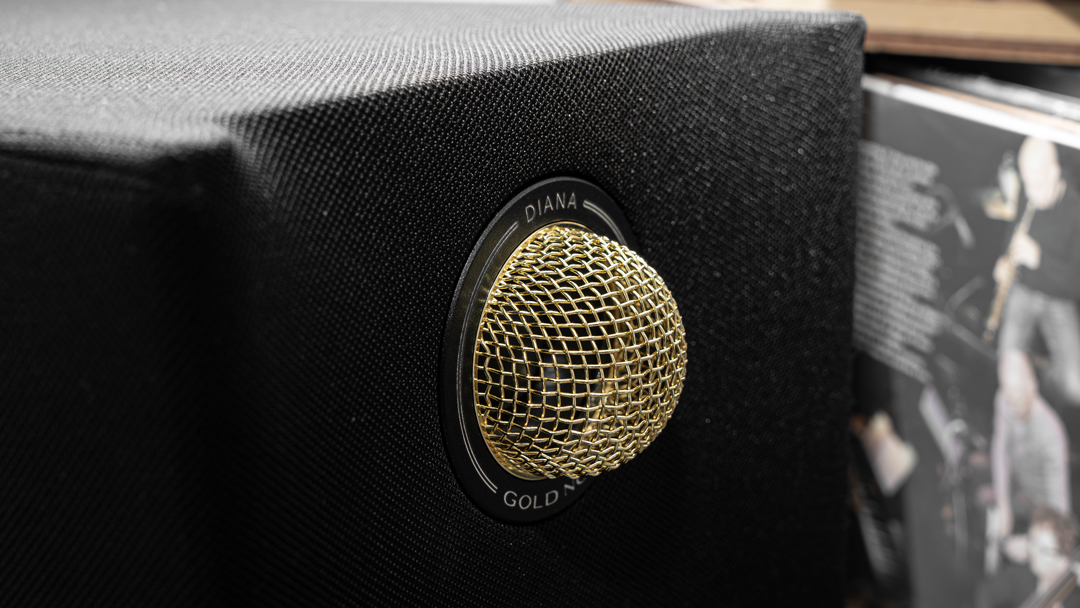 Gold Note Diana I Bookshelf Speakers (Rebel Black, PAIR) - Image 8