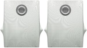 Gold Note Diana I Bookshelf Speakers (Artic Silver/Grey, PAIR)