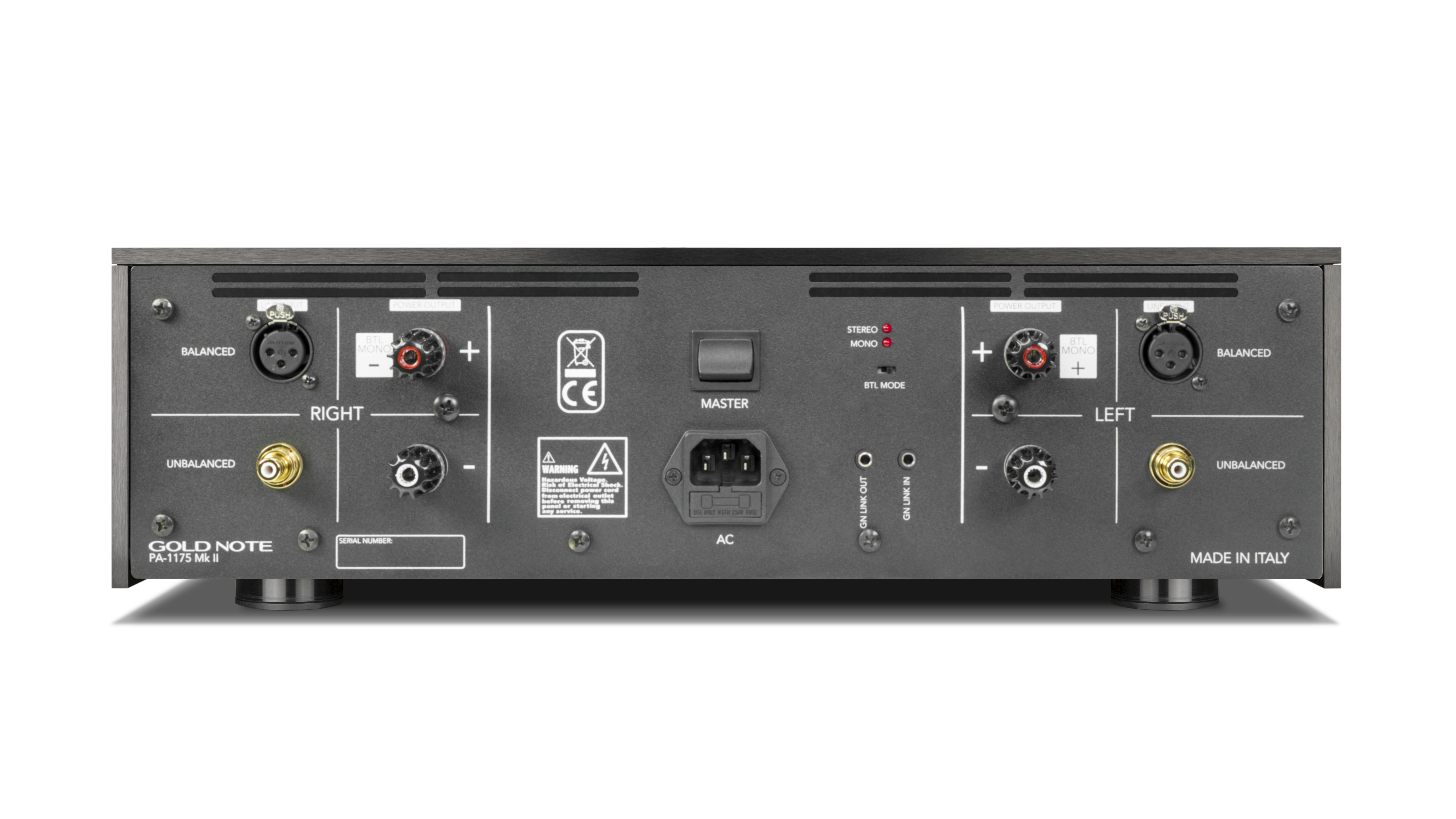 Gold Note PA-1175 MkII Stereo Power Amplifier (Gold) - Image 2