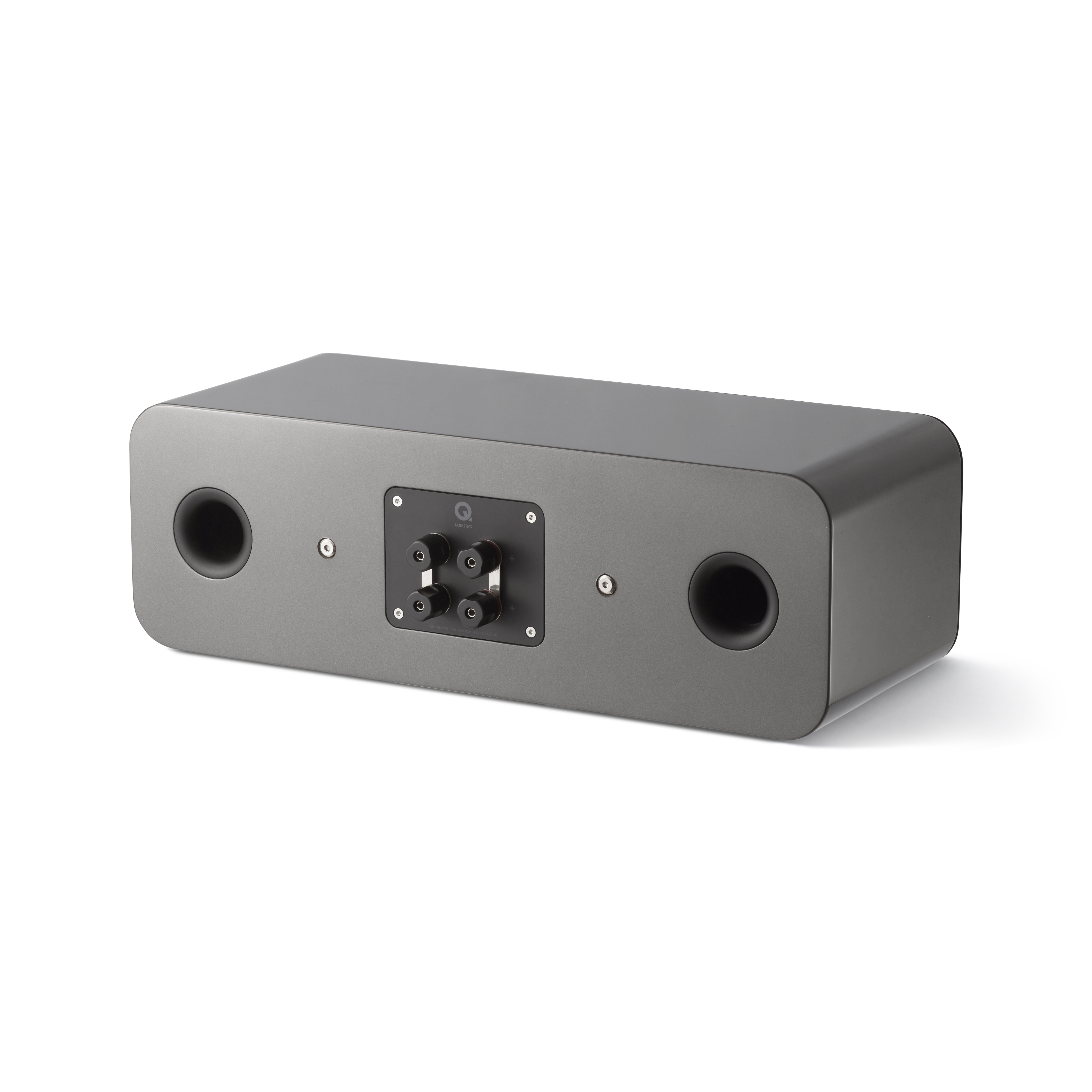 Q Acoustics Concept 90 Center Channel Speaker (Gloss Silver) - Image 6