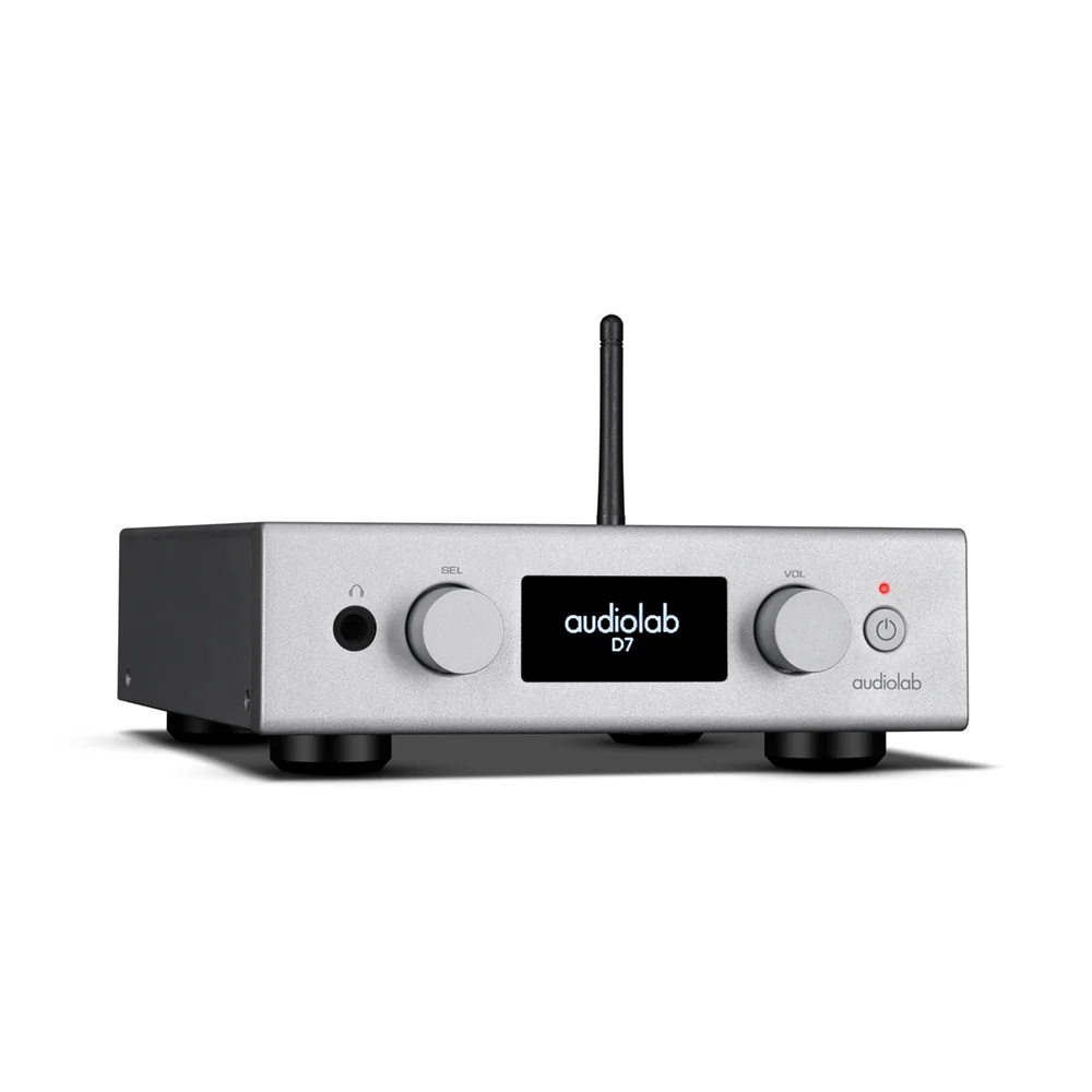 Audiolab D7 DAC Digital to Analog Converter / Headphone Amp (Silver) - Image 2