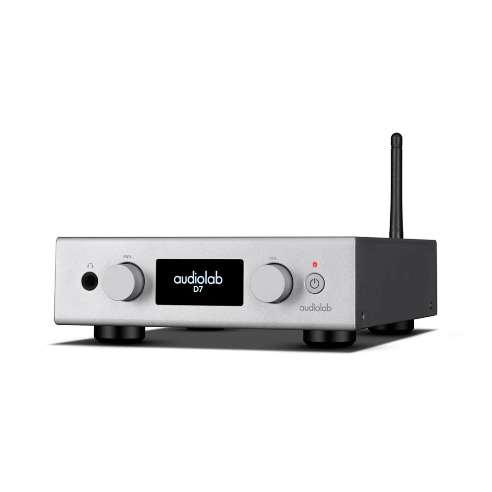 Audiolab D7 DAC Digital to Analog Converter / Headphone Amp (Silver) - Image 3
