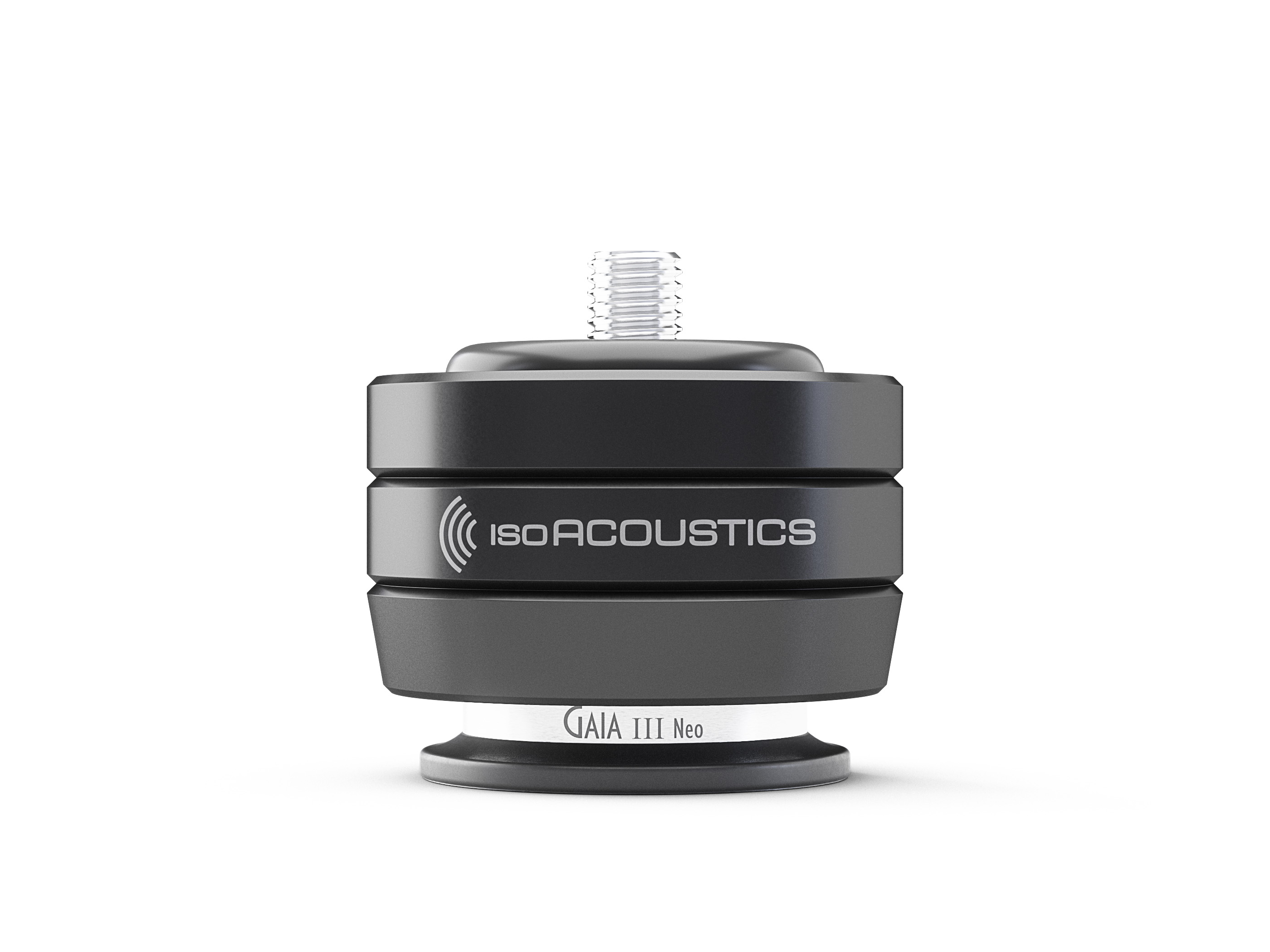 IsoAcoustics GAIA III Neo Speaker Isolation Feet/Stands (Black, 4-Pack) - Image 3