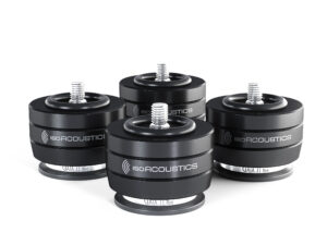 IsoAcoustics GAIA II Neo Speaker Isolation Feet/Stands (Black, 4-Pack)