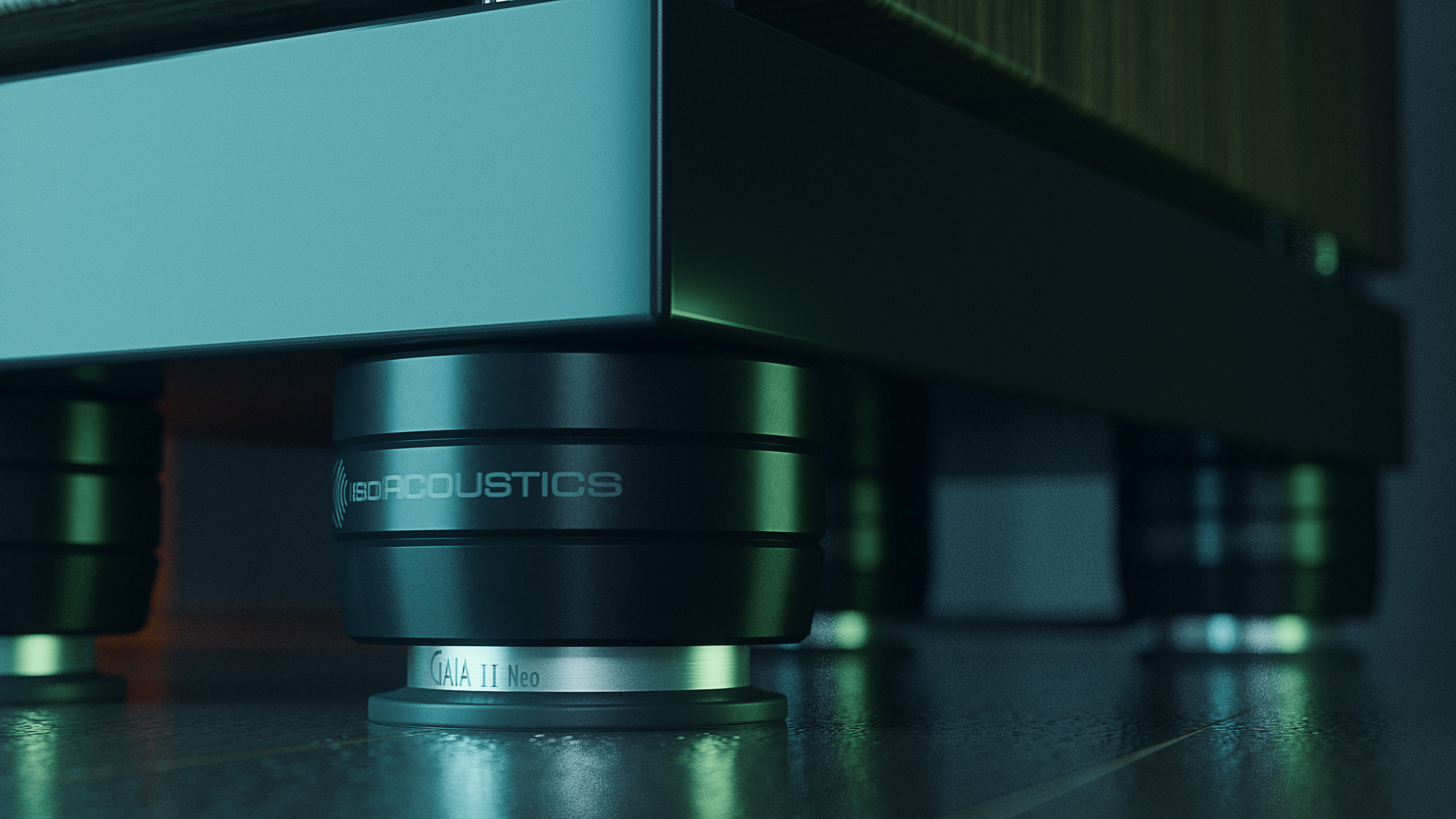 IsoAcoustics GAIA III Neo Speaker Isolation Feet/Stands (Black, 4-Pack) - Image 6
