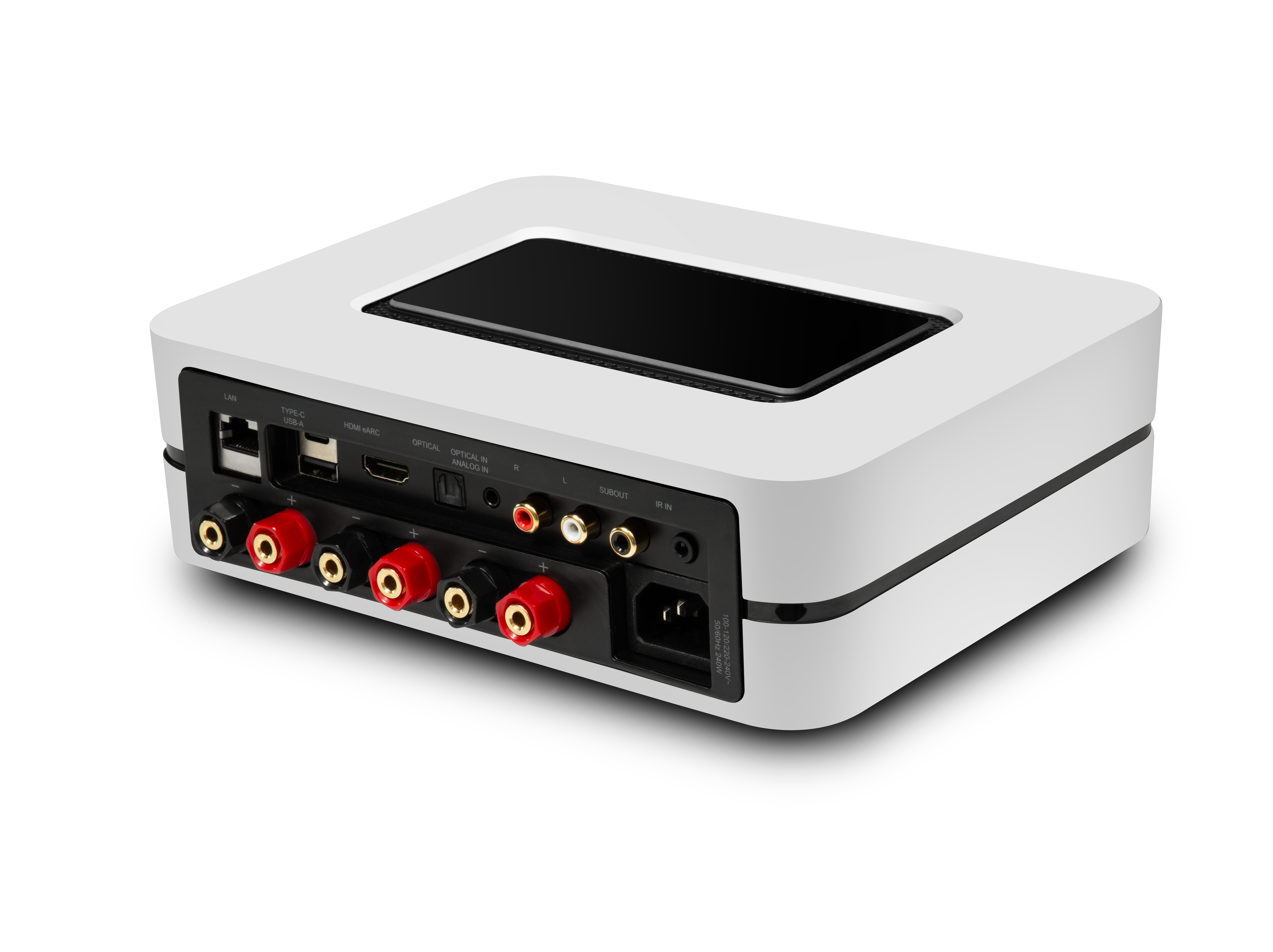 Bluesound POWERNODE N331 Wireless Multi-Room Music Streaming Amplifier (White) - Image 3