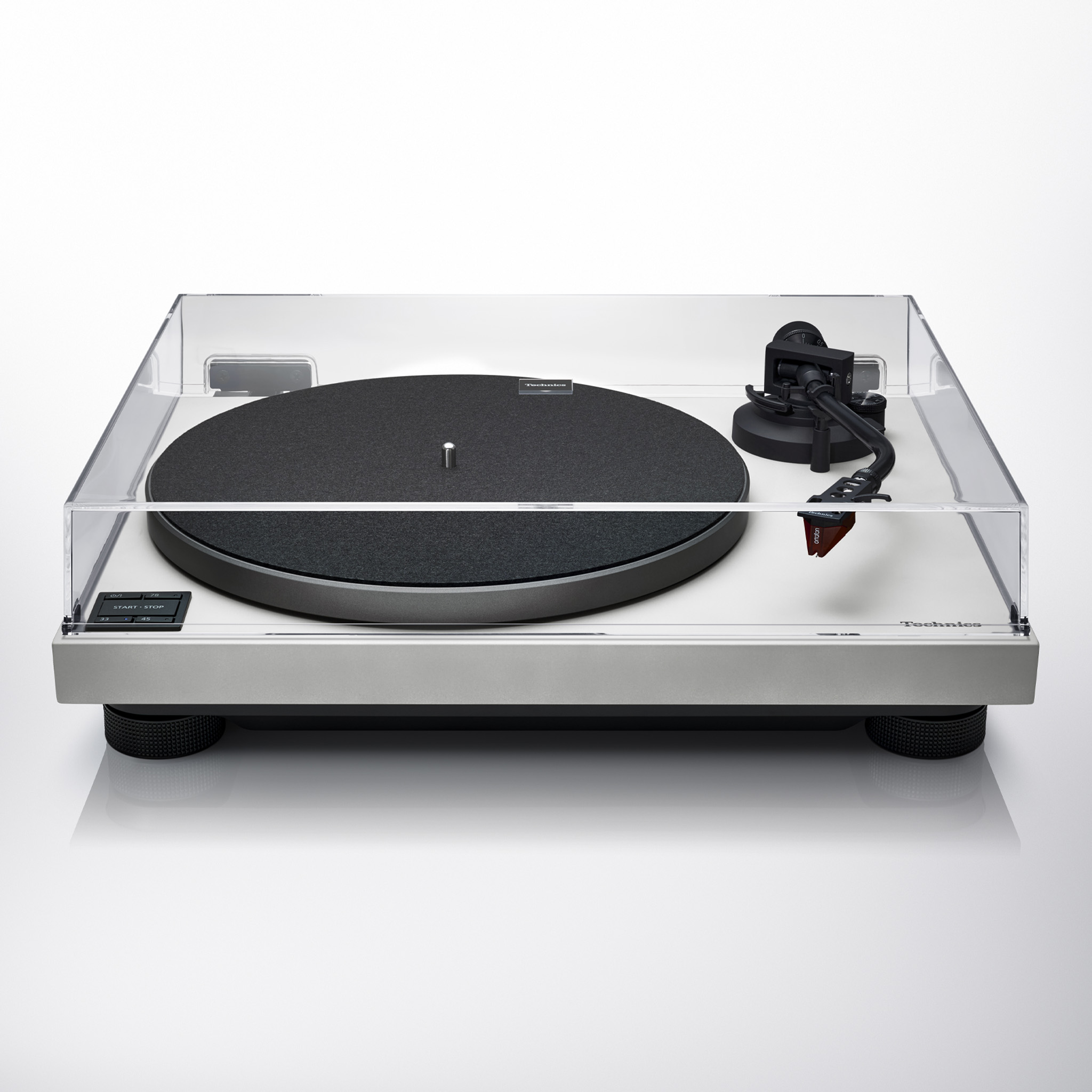 Technics SL-50C-H Direct Drive Turntable with Ortofon 2M Red Cartridge (Silky Gray) - Image 2