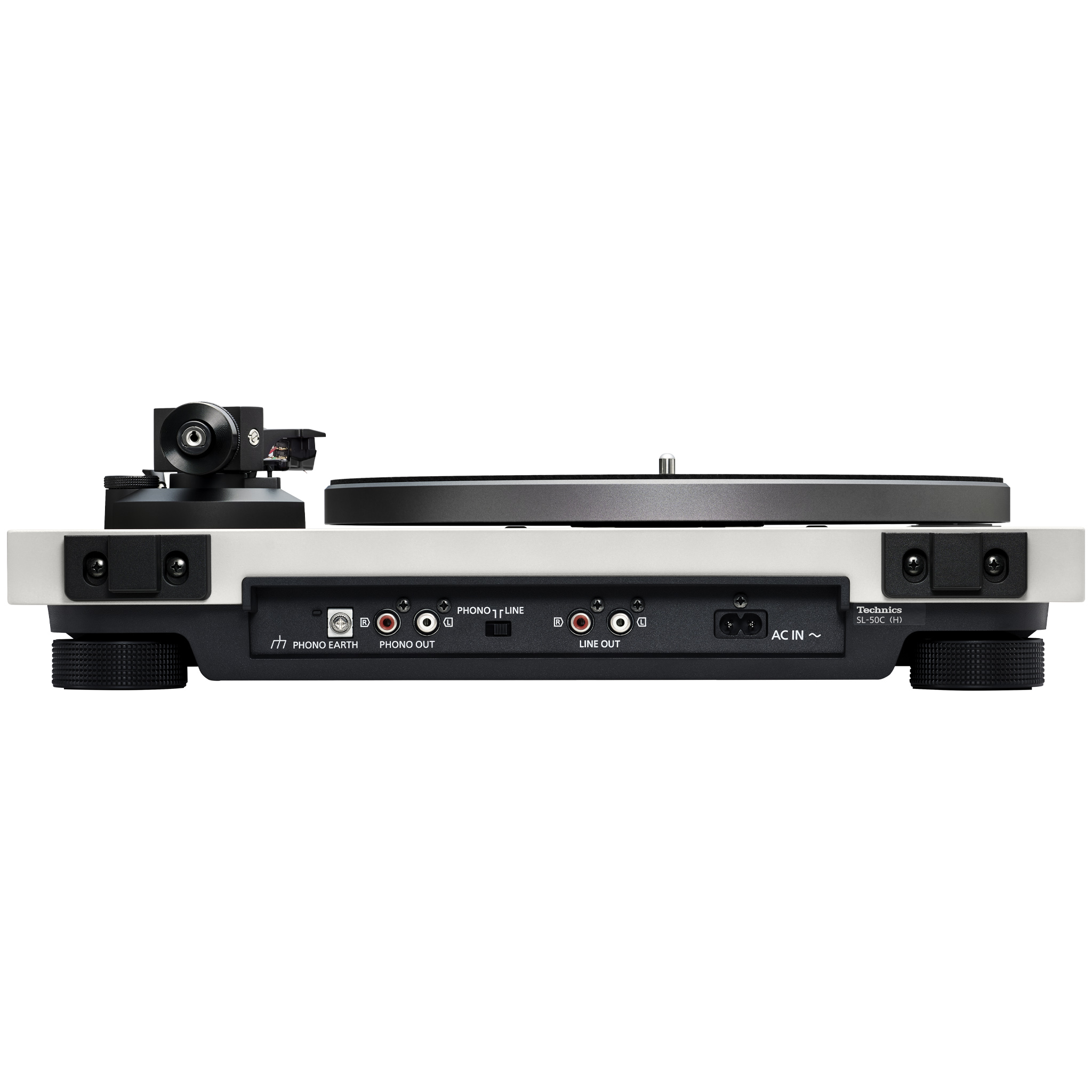 Technics SL-50C-H Direct Drive Turntable with Ortofon 2M Red Cartridge (Silky Gray) - Image 6