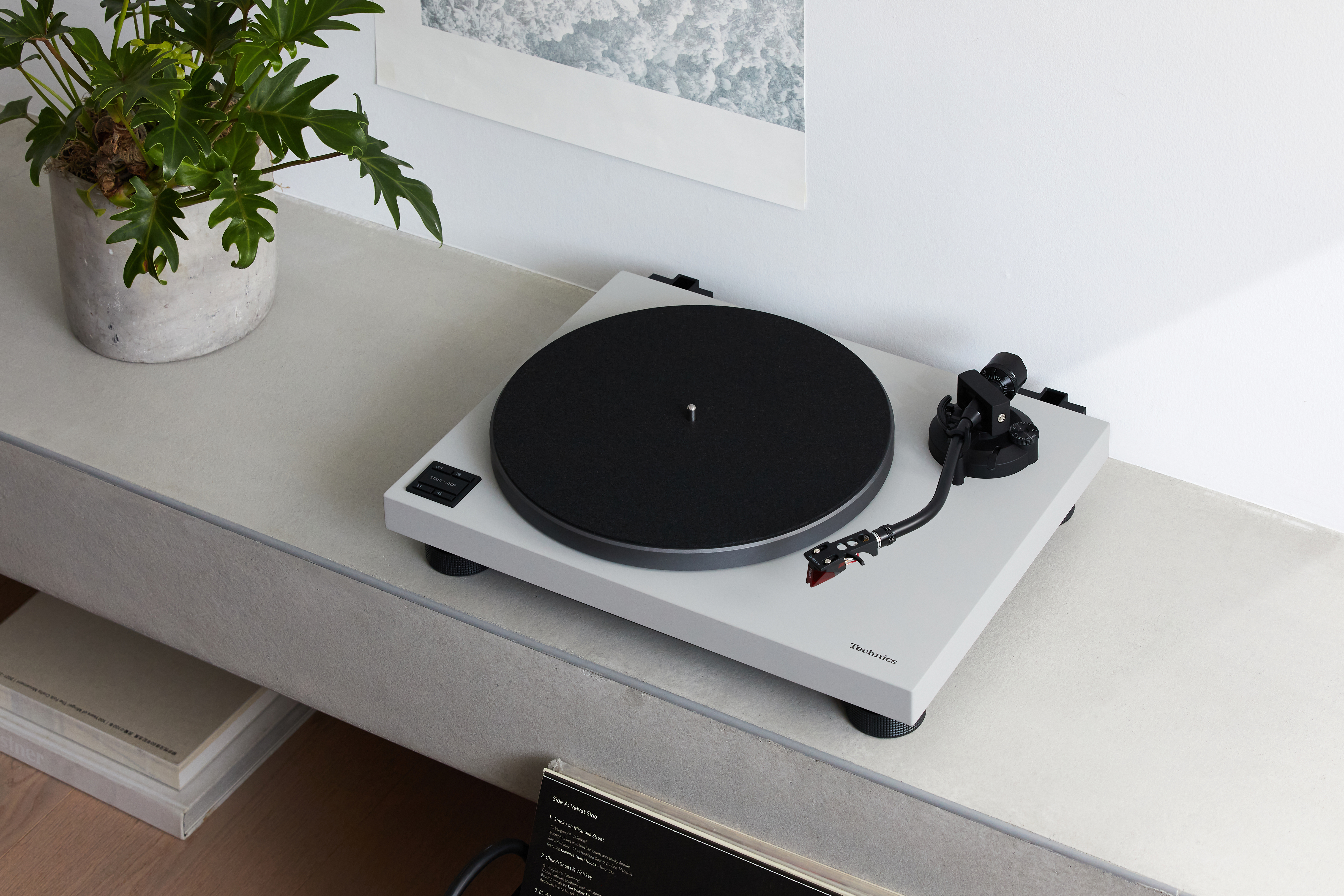Technics SL-50C-H Direct Drive Turntable with Ortofon 2M Red Cartridge (Silky Gray) - Image 7
